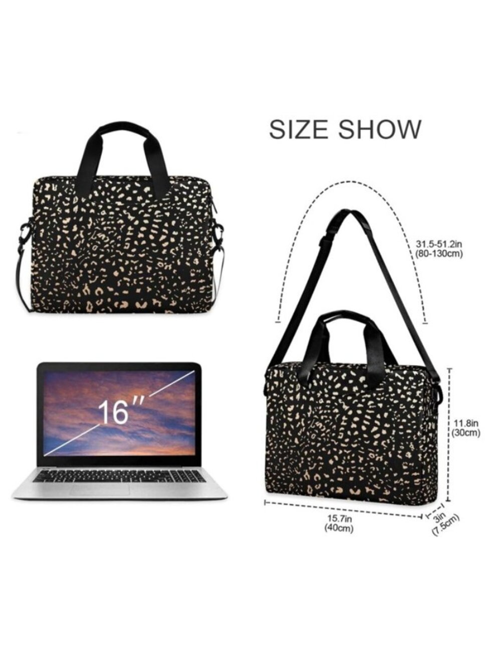 Alaza Animal Print Laptop Case - Picture 5 of 8